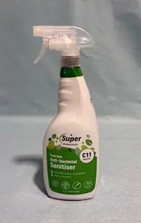 Food Safe Anti-Bacterial Sanitiser 750ml